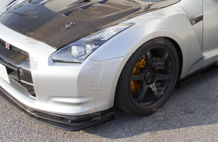 Fender GTRページ Top Secret Front Wide Fender Set FRP Version A - GT-R R35 - RHDJapan